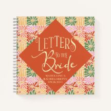 Peach Pink Groovy Abstrakt