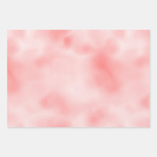 Peach Pink Unicorn Dream Geschenkpapier Set (Vorderseite 2)