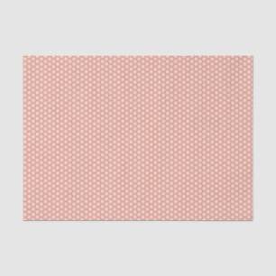 Peach polka dots Hygienepapier Seidenpapier