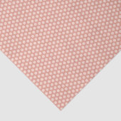 Peach polka dots Hygienepapier Seidenpapier (Ausschnitt)