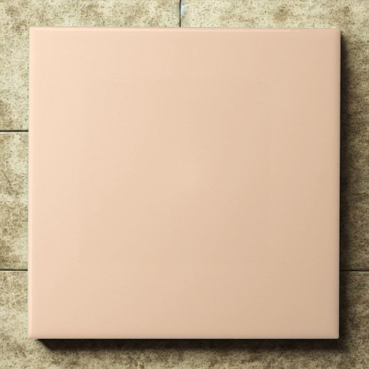 Peach Puff #ffdab9 - Soft, Warm, einladend Fliese