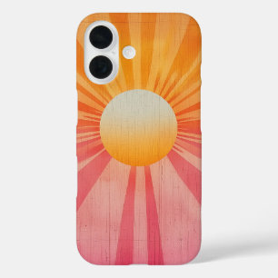 Peach Radiation Phone Case