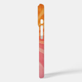 Peach Radiation Phone Case (Rückseite / Links)