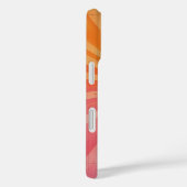 Peach Radiation Phone Case (Rückseite / Rechts)