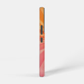 Peach Radiation Phone Case Samsung Galaxy Hülle (Rechte Seite)