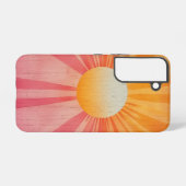 Peach Radiation Phone Case Samsung Galaxy Hülle (Rückseite (Horizontal))