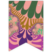 Peach Rainbow Mod Party Bunt Banner (Zweite Fahne)