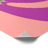 Peach Rainbow Mod Poster (Ecke)