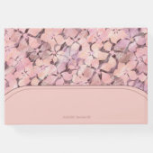 Peach Romance Wedding Gästebuch (Rückseite)