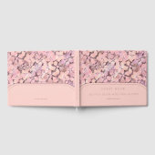 Peach Romance Wedding Gästebuch (Voll)