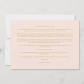 Peach Romantic Vintage Photo Album Scrapbook (Rückseite)