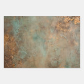 Peach Rose Blumenzwiebeln Brautparty Hochzeit Geschenkpapier Set (Vorderseite 3)