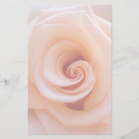 Peach-Rose Briefpapier (Vorderseite)