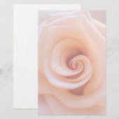 Peach-Rose Briefpapier (Vorne/Hinten)