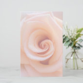 Peach-Rose Briefpapier (Stehend Vorderseite)