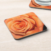 Peach Rose Cork Untersetzer (Linke Seite)