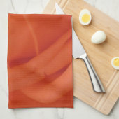 Peach Rose Floral Image Küche Handtuch (Viertel Falte)