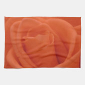 Peach Rose Floral Image Küche Handtuch (Horizontal)