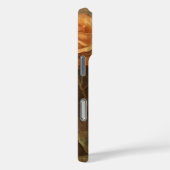 Peach Rose Floral Romantik Case-Mate iPhone Hülle (Rückseite / Rechts)