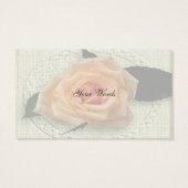 Peach-Rose-Geschenkmarke (Rückseite)