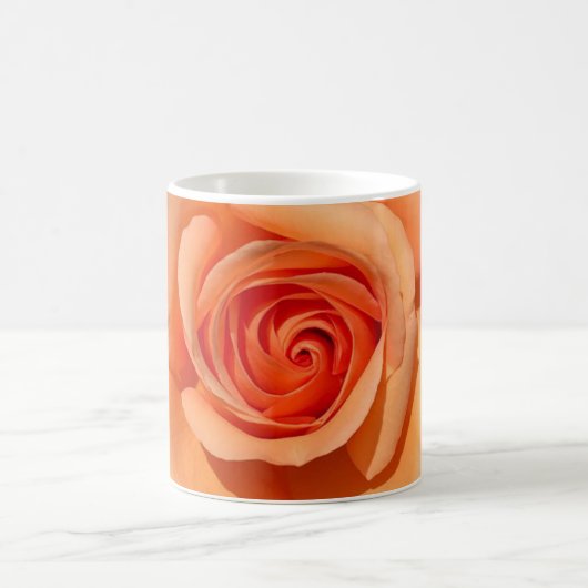 Peach-Rose Kaffeetasse (Mittel)