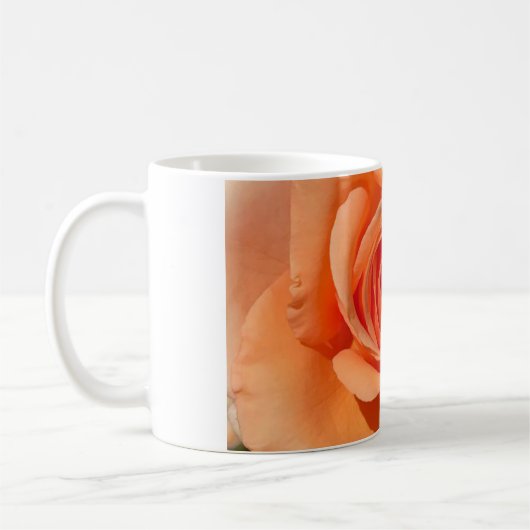 Peach-Rose Kaffeetasse (Links)