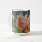 Peach-Rose Kaffeetasse (Vorderseite Links)