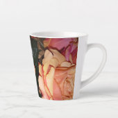 Peach-Rose Latte Tasse (Rechts)