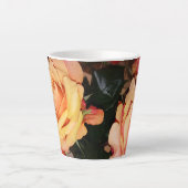 Peach-Rose Latte Tasse (Vorderseite)