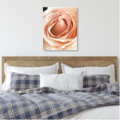 Peach-Rose Leinwanddruck (Insitu (Schlafzimmer))