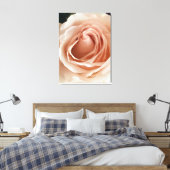 Peach-Rose Leinwanddruck (Insitu (Schlafzimmer))