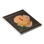 Peach-Rose-Makro Notizblock (angewinkelt)