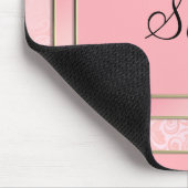 Peach-Rose Mousepad (Ecke)