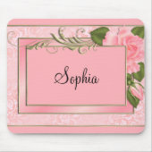 Peach-Rose Mousepad (Vorne)