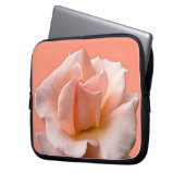 Peach Rose Notebook Sleeve Wilde Rose Tablet Case (Vorderseite Links)