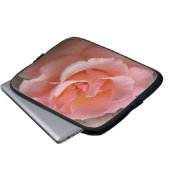 Peach Rose Notebook Sleeve Wilde Rose Tablet Case (Vorne Knopf)
