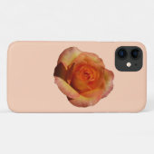 Peach Rose Orange Floral Fotografie Case-Mate iPhone Hülle (Rückseite (Horizontal))
