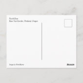 Peach-Rose Postkarte (Rückseite)