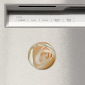 Peach Rose Wedding Magnet (In Situ (Geschirrspüler))