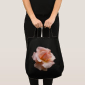 Peach RoseTote Bag Wild Rose Beach Tragetaschen (Vorderseite (Produkt))
