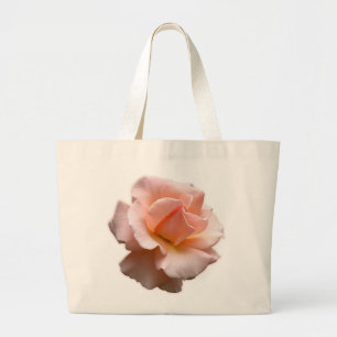 Peach RoseTote Bag Wild Rose Beach Tragetaschen