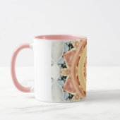 Peach Rosette Tasse (Links)