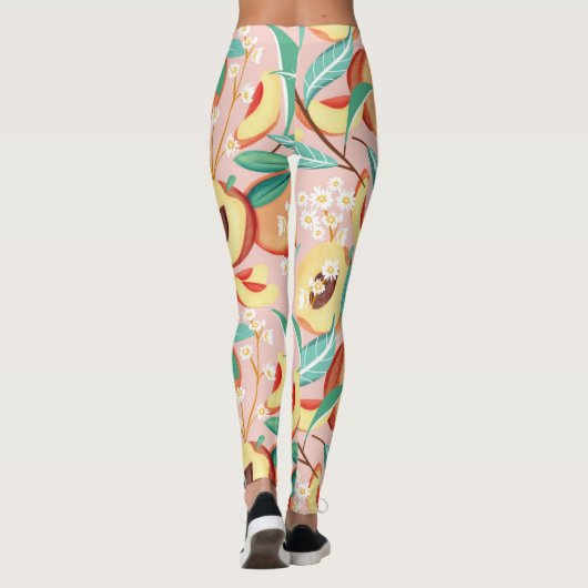 Peach Saison Leggings (Rückseite)