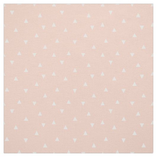 Peach Scatter Triangle Stoff (Muster)