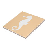 Peach-Seepferd Fliese (Seite)