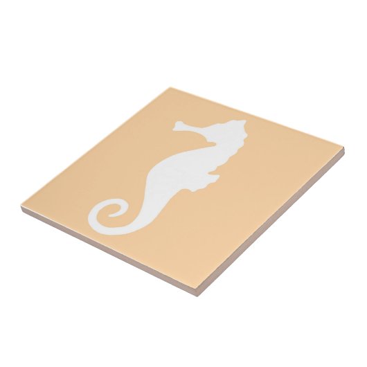 Peach-Seepferd Fliese (Seite)