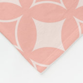 Peach Shippo Fleecedecke (Ecke)