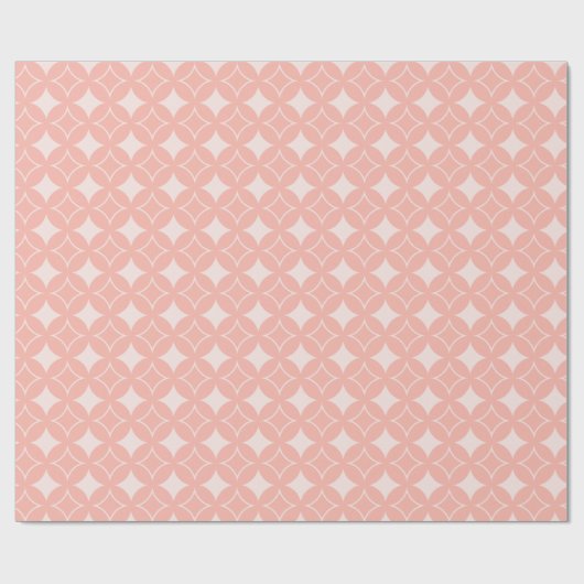 Peach Shippo Geschenkpapier (Flach)