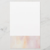 Peach Soft Blume Babydusche Spiel (Rückseite)