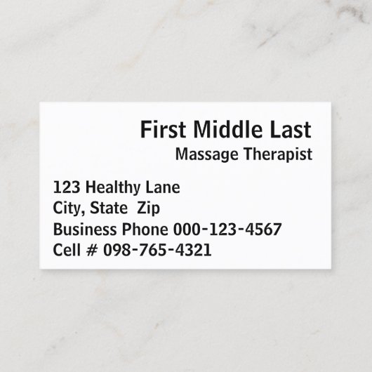 Peach Spirals, Filigres und Blume Visitenkarte (Rückseite)